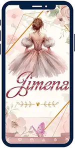 invitacion digital para XV Años