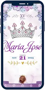 invitacion digital para XV Años14