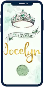 invitacion digital para XV Años5